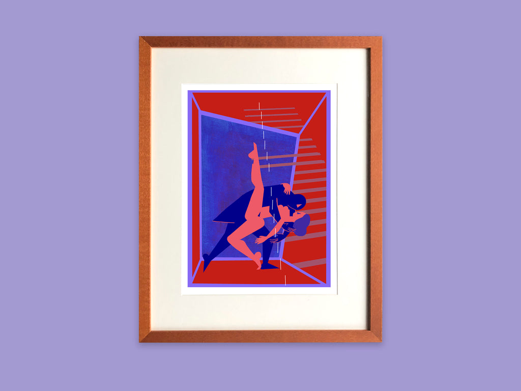 framed art print Tango